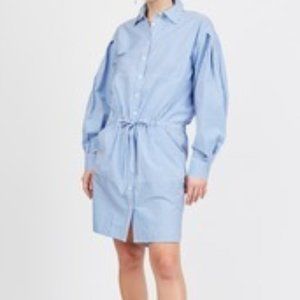 Boyfriend Stripe Shirt Dress - Juicy Couture